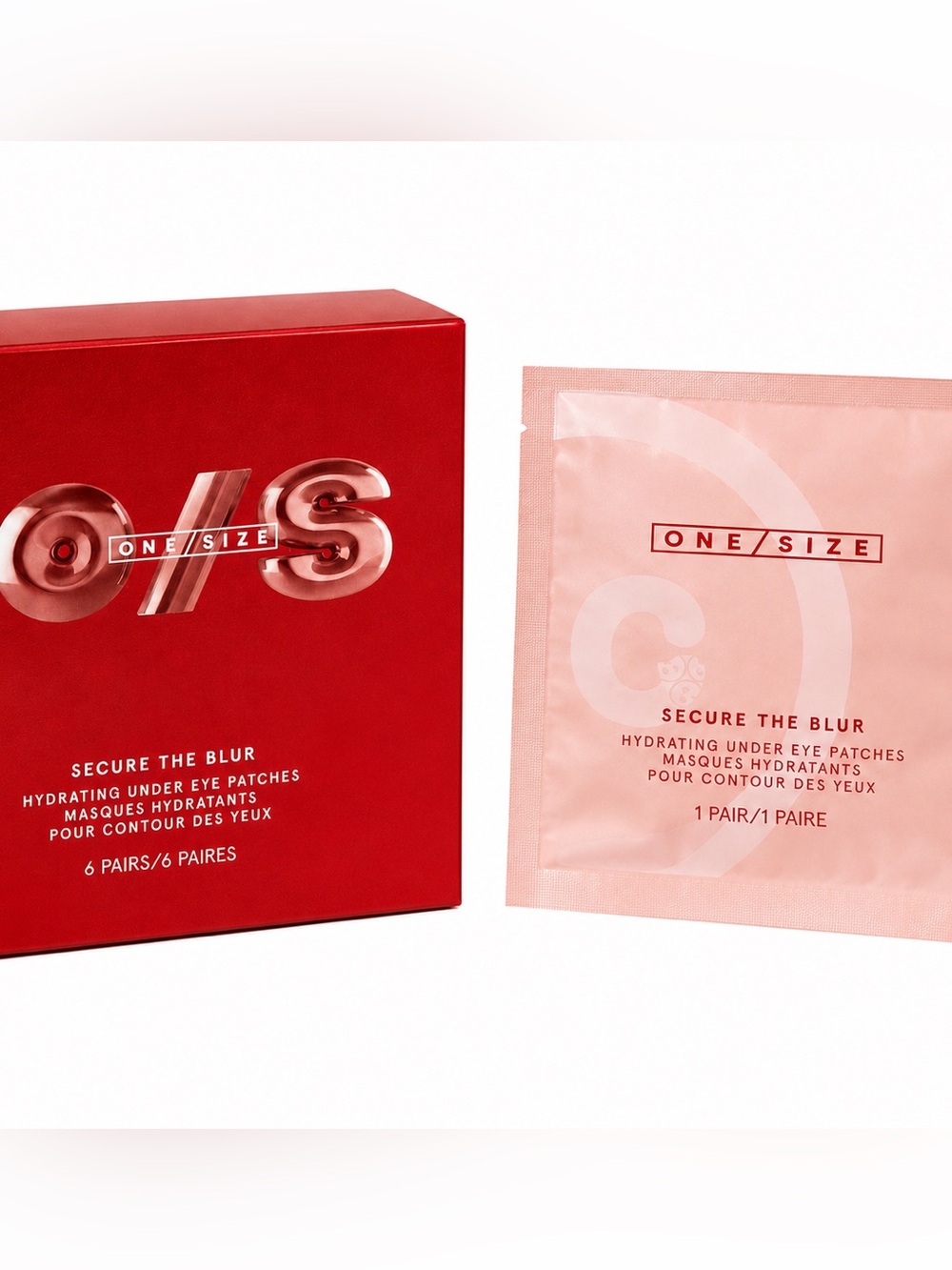 ONE/SIZE Secure The Blur Hydrating Under Eye Patches (6 Pairs) – BNIB